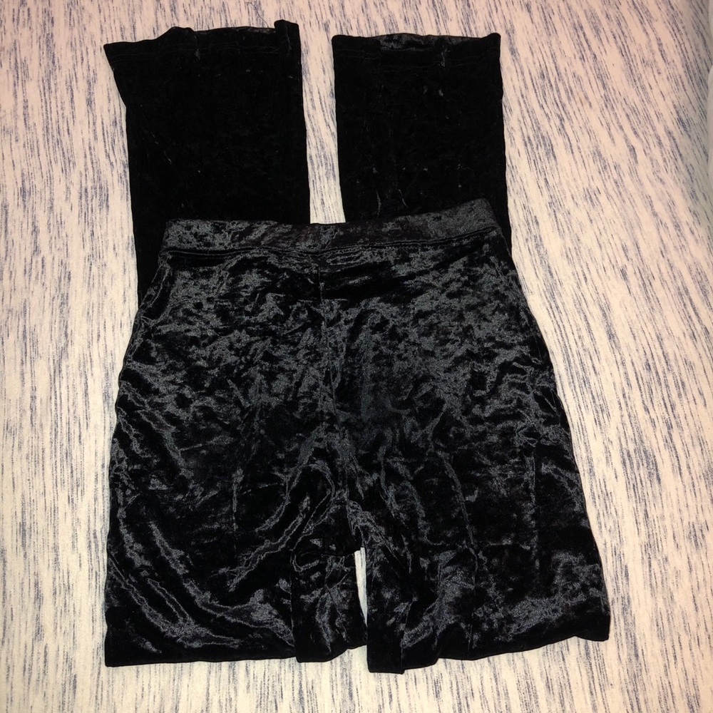 **sold**💄 The Limited - EUC Vintage Crushed Velvet Pants - Picture 10 of 13